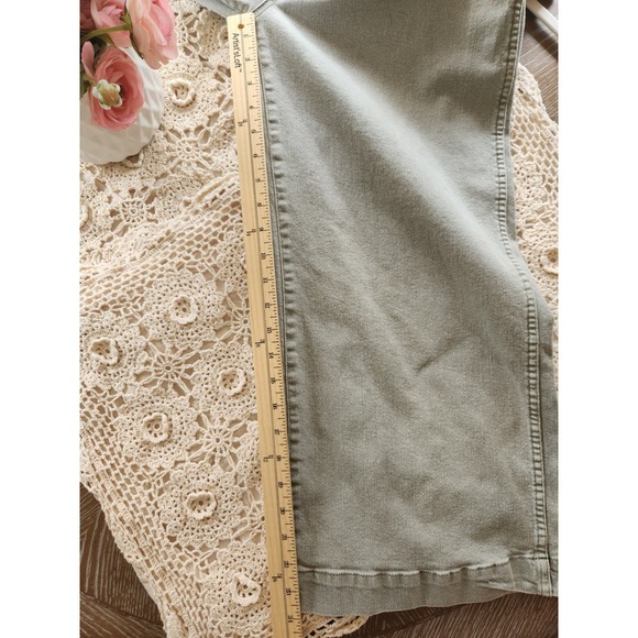 OAT light green Wide Leg Crop size 32 - Picture 11 of 13